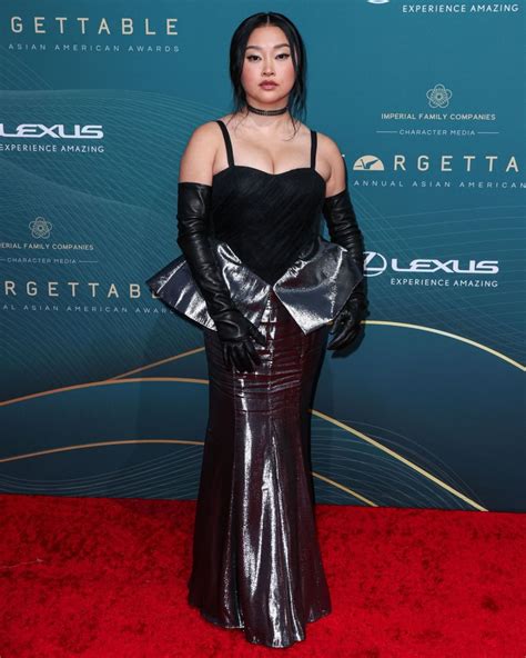 Lana Condor Unforgettable Gala Asian American Awards In Beverly Hills