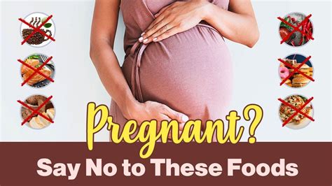 Top 10 Foods To Avoid During Pregnancy Youtube