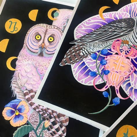 Bird Zodiac Jessica Fortner Illustration