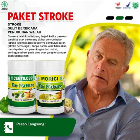 Jual Obat Herbal Stroke Tubuh Mati Sebelah Kanan Atau Kiri Kapsul