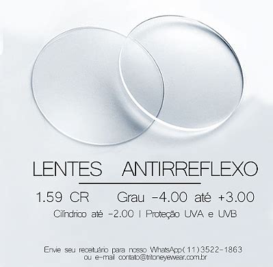 Lente Antirreflexo Triton Eyewear