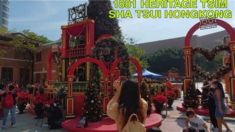 1881 Heritage TSIM SHA TSUI HONGKONG Christmas Decoration Display