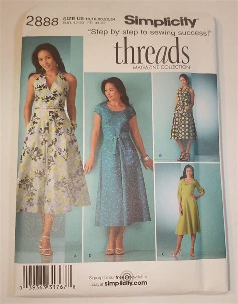 Simplicity Threads Magazine Sewing Pattern Women S Halter Sun