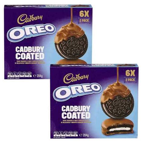 Cadbury Oreo Coated Triple Chocolate Cookies 204g Pack Of 2 Price In