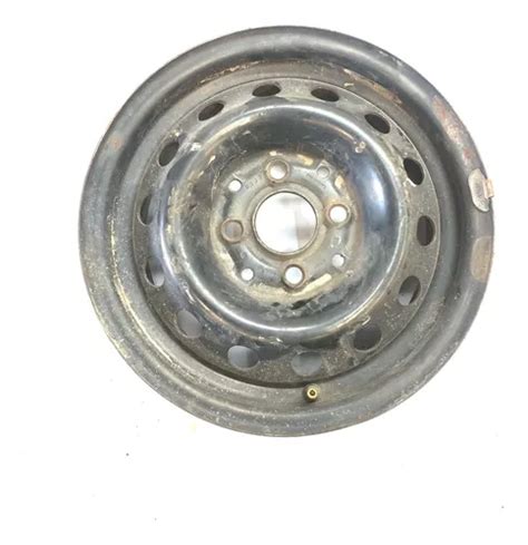 Roda De Ferro Aro 13 4x100 4 Furos Volkswagen Gol 377601025m