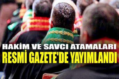 Hakim Ve Savc Atamalar Resmi Gazete De Yay Mland Qha K R M Haber