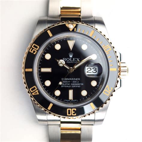 Rolex Submariner Date Ln Steel Gold