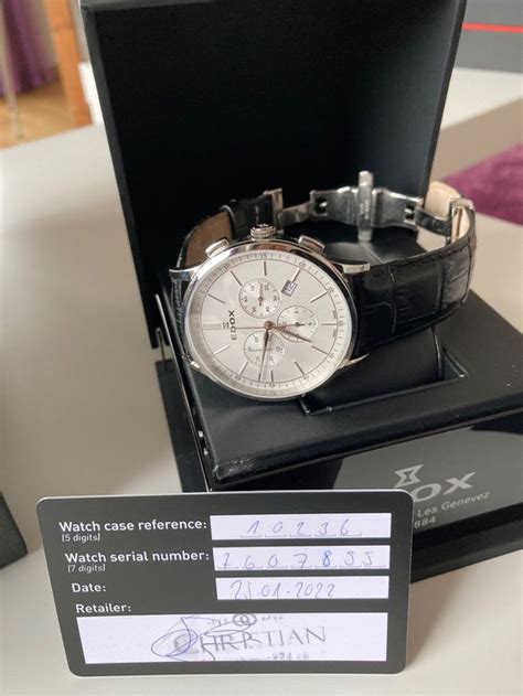 Edox Les Vauberts Chronographe Kaufen Auf Ricardo