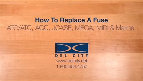replace fuse del city blog