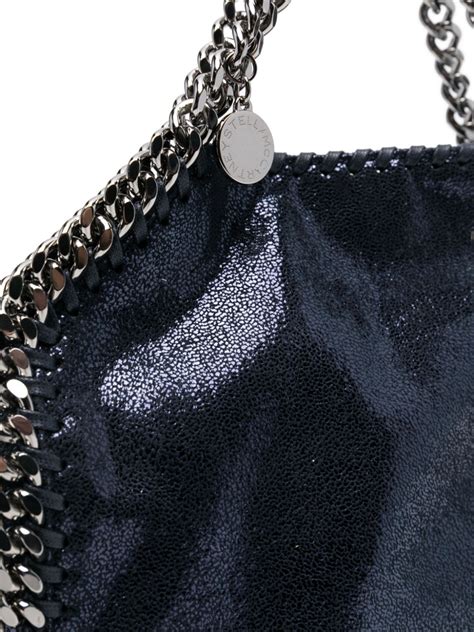 Stella Mccartney Mini Falabella Shoulder Bag Blue Farfetch