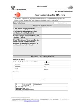 Cdm Form - Fill and Sign Printable Template Online