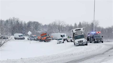 Iowa winter storm: Photos show treacherous road conditions across the state