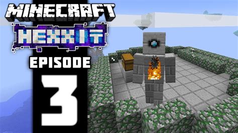 MINECRAFT Hexxit Survival Episode 3 Our First Battle Tower YouTube