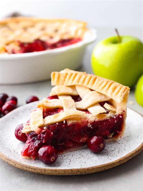 Homemade Cranberry Apple Pie Recipe The Recipe Critic