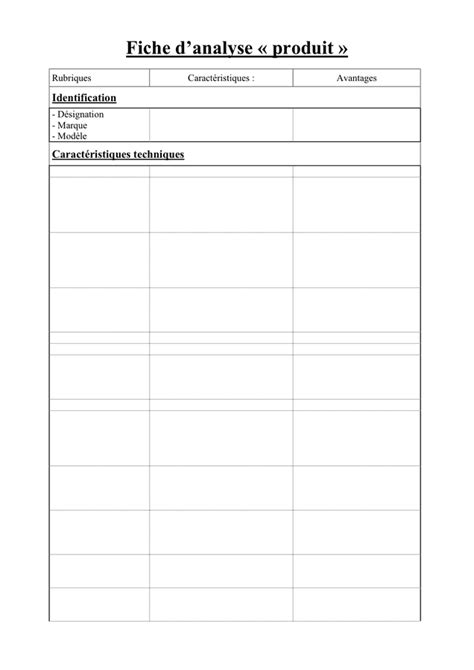 Modelé de fiche téléchargement gratuit documents PDF Word et Excel