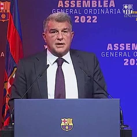 Joan Laporta Se Moja Damos Apoyo A La Superliga Europea Fcb Vídeo Dailymotion