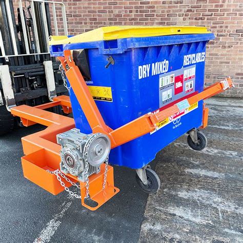 Invicta IWBL 2 Wheelie Bin Lifter Moves And Empties 660 And 1100