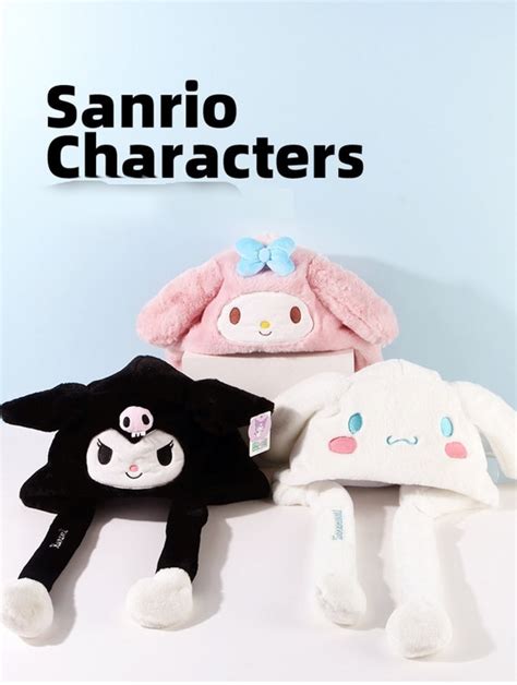 Sanrio My Melody Kuromi Ear Moving Hat Animation Art And Characters My