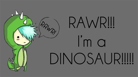 Rawr, I'm a dinosaur by AlexAKADucky on DeviantArt