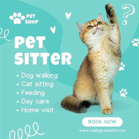 Free And Customizable Pet Templates