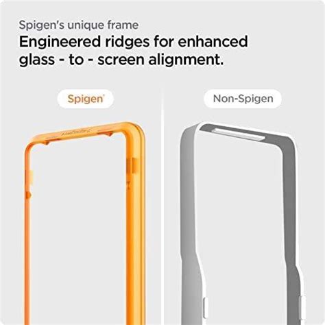 Spigen AlignMaster ガラスフィルム Sony Xperia 1 IV 用 ガイド枠付き ソニー Xperia 1 iv 対