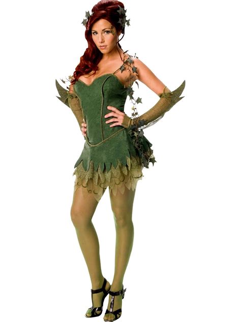 Adult Sexy Poison Ivy Costume — Costume Super Center