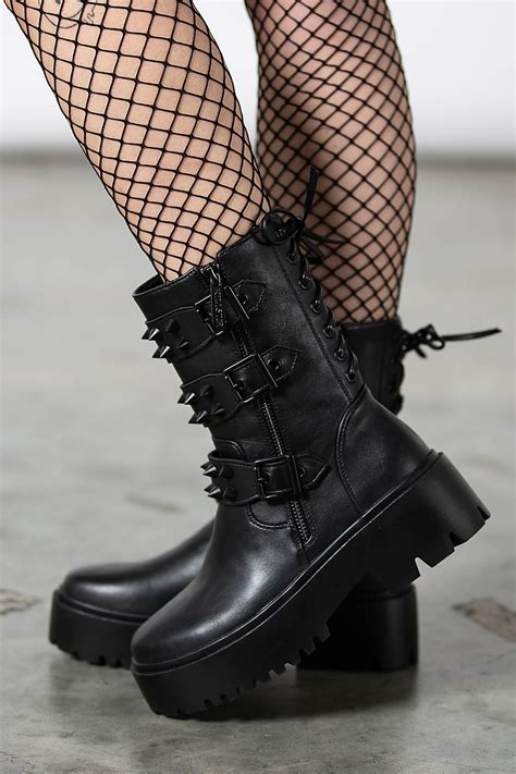 Buty Damskie Killstar Gloom Sklep Rockmetalshop Pl