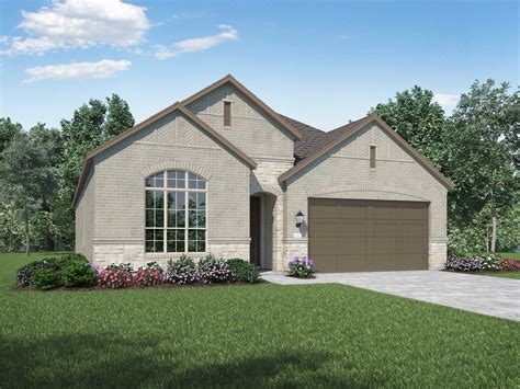 New Home Plan Denton In Katy TX 77493