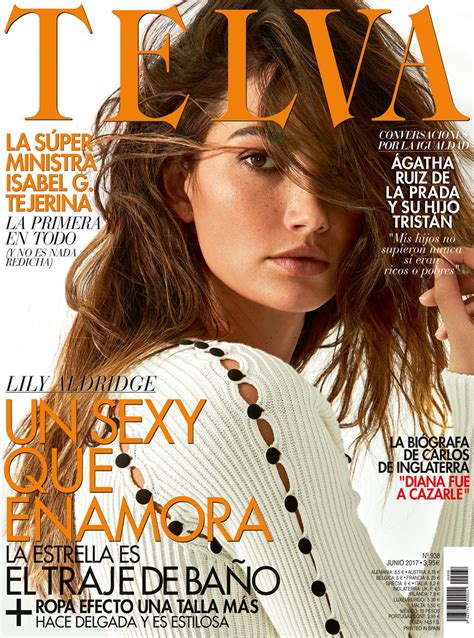 Lily Aldridge Protagoniza La Portada De TELVA Junio Telva