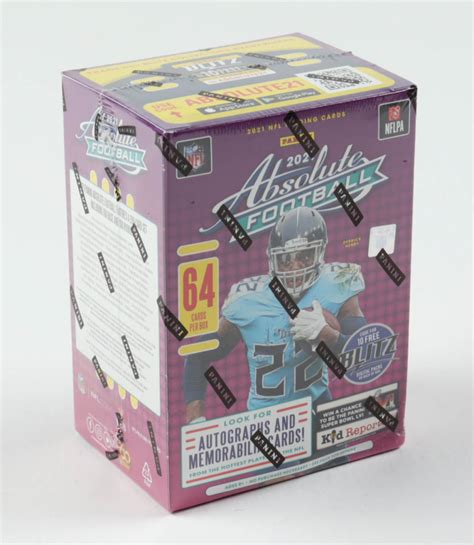 2021 Panini Absolute Football Blaster Box With 8 Packs Pristine Auction