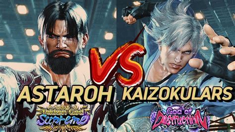 Tekken Kaizokulars Lars Vs Astaroh Feng Ranked Matches Youtube