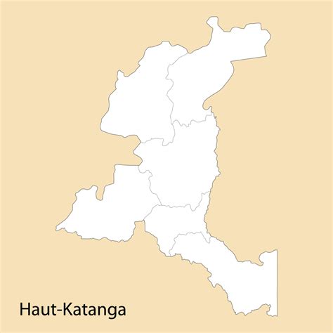 High Quality map of Haut-Katanga is a region of DR Congo 21852964