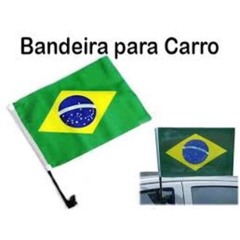 Bandeira Do Brasil C Haste Para Janela Do Carro Cp Shopee Brasil