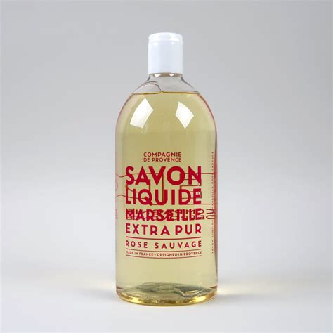 Litre Refill Bottle Rose Sauvage Liquid Soap Black Bough Ludlow