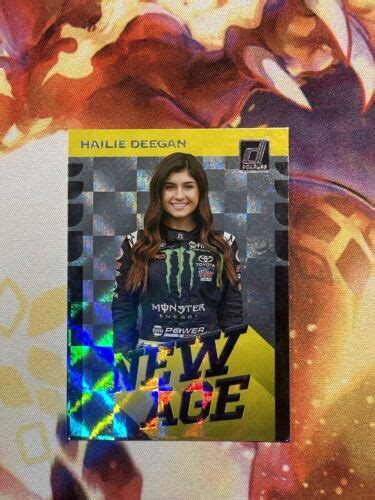 Panini Donruss Nascar New Age Checkers Hailie Deegan Na Ebay