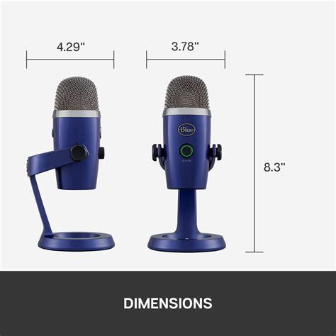 Buy Logitech For Creators Blue Yeti Nano USB Microphone For PC Podcast