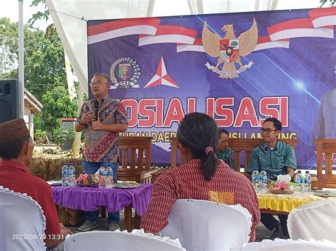 Ketua Komisi I DPRD Lampung Tampung Aspirasi Pekerja Dan Pelaku Tambang