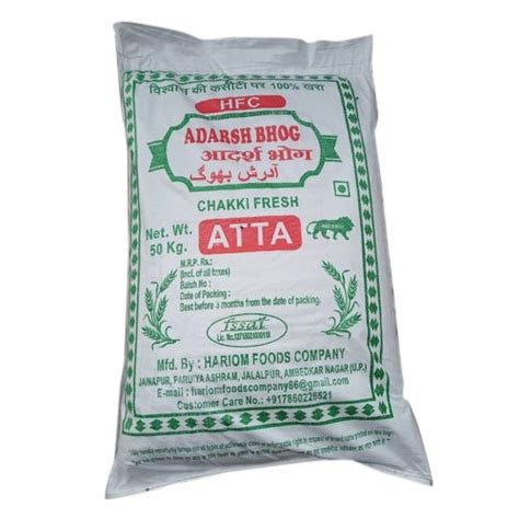 Kg Adarsh Bhog Chakki Fresh Atta Speciality High In Protein At