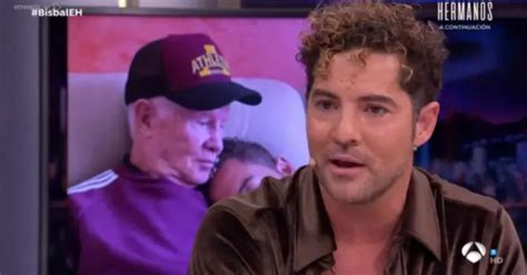 David Bisbal Confiesa Que Su Padre Ya No Lo Reconoce Por El Alzheimer