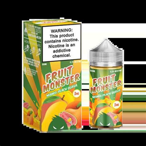 Frozen Fruit Monster Mango Peach Guava Ice Fb 120ml Guayaco Vape