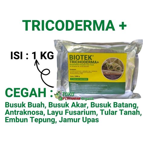 Jual Pupuk Penyakit Busuk Akar Tanaman Durian Biotek Tricoderma 1 Kg