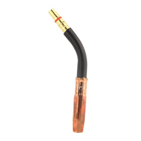 200a Swan Goose Neck Welding Torch Connecting Mig Mag Gun Tube W Nozzle 9mm Brass