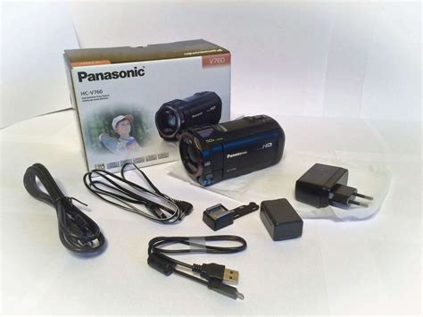Видеокамера Panasonic HC-V760 черный — купить в интернет-магазине ...