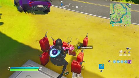 How To Get Infinite Gas Cans Fortnite Cars Update Youtube