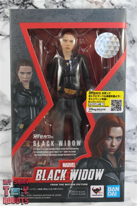 My Shiny Toy Robots Toybox Review S H Figuarts Black Widow Black