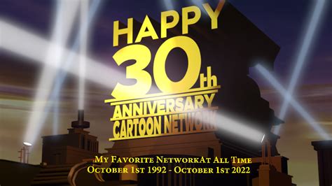 Happy 30th Anniversary Cartoon Network by JohnNarg on DeviantArt