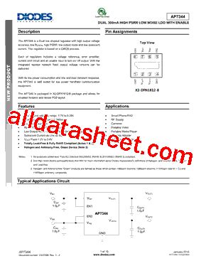 Ap Datasheet Pdf Diodes Incorporated