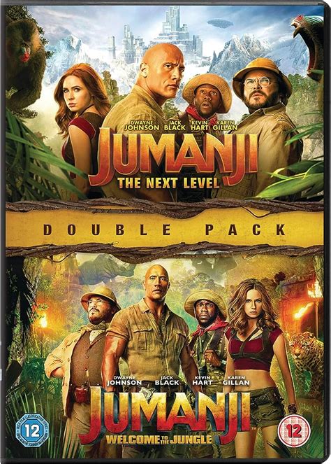 Jumanji: 3-Movie Collection: Jumanji Jumanji: Welcome To The Jungle ...