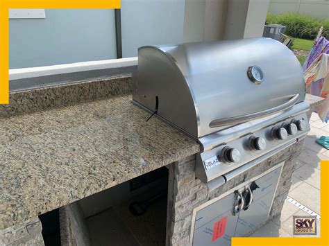 Outdoor Kitchen Sky Granite Granite Countertops In Tampa Bay