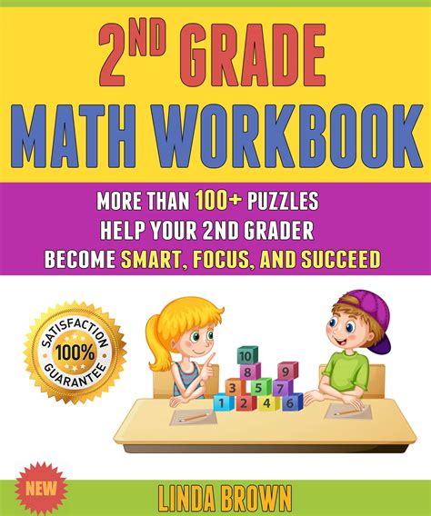 2nd Grade Math Workbook: More Than 100+ Puzzles Help Your 2nd Grader ...